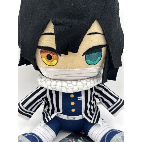 NWT Demon slayer Kimetsu no Yaiba Iguro Obanai Plush doll Big Stuffed Rare Japan - Picture 3 of 10